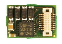 D&H DH18A (2. Generation), Lokdecoder, 1,5 A ,SX1, SX2, DCC, MM, 4 Ausgänge, SUSI